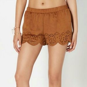 Rue 21 Faux Suede Shorts
